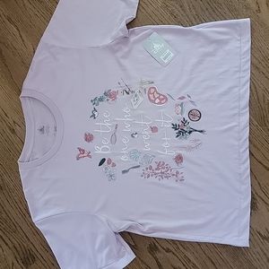 NWT Disney Oversized Cropped Tee, Size L